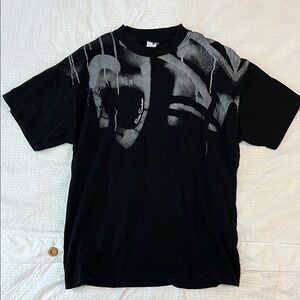Enter Sandman Black Graphic Men's Shirt